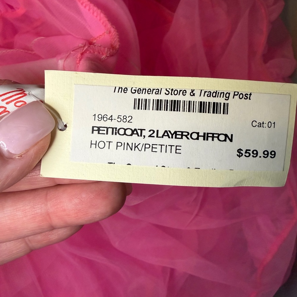 NWT Vibrant Hot Pink Tulle Pettiskirt - Picture 8 of 9